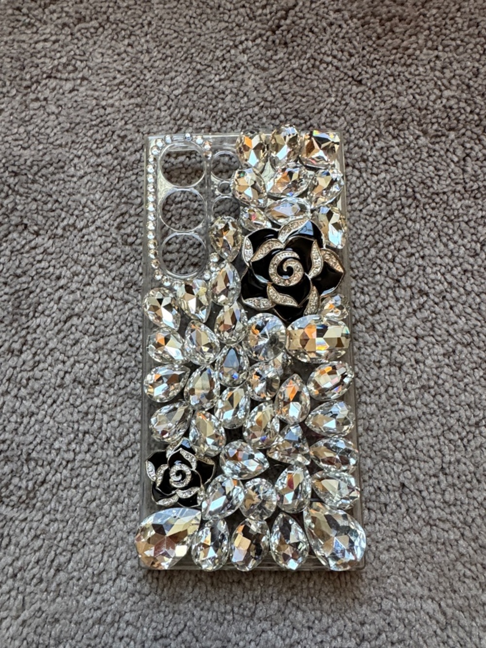 Samsung Galaxy S21 Ultra Bling Rhinestone Phone Case